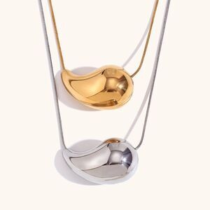 Simple Style Pendant Necklace